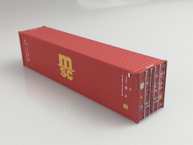 PT Trains 840014 Container 40?HC MSC (GLDU7678855)