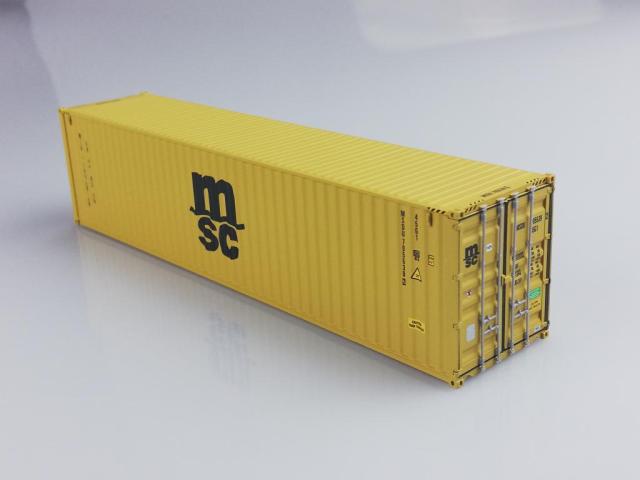 PT Trains 840015 Container 40?HC MSC (MEDU5396197)
