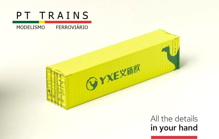 PT Trains 840402.2 Container 40?HC YIXINOU (YXEU1802305)