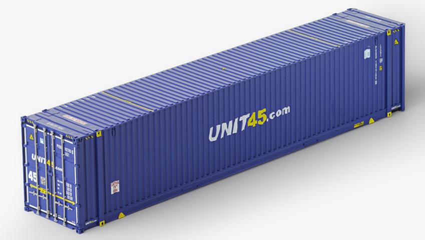 PT Trains 8510006 Container 45?HC  UNIT45  (PVDU1027650)