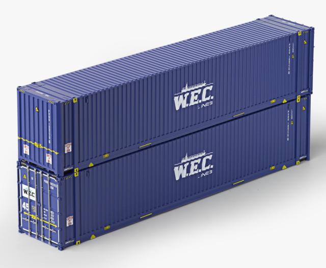 PT Trains 8510019.1 Container 45?HC  WEC  (PVDU1092296)