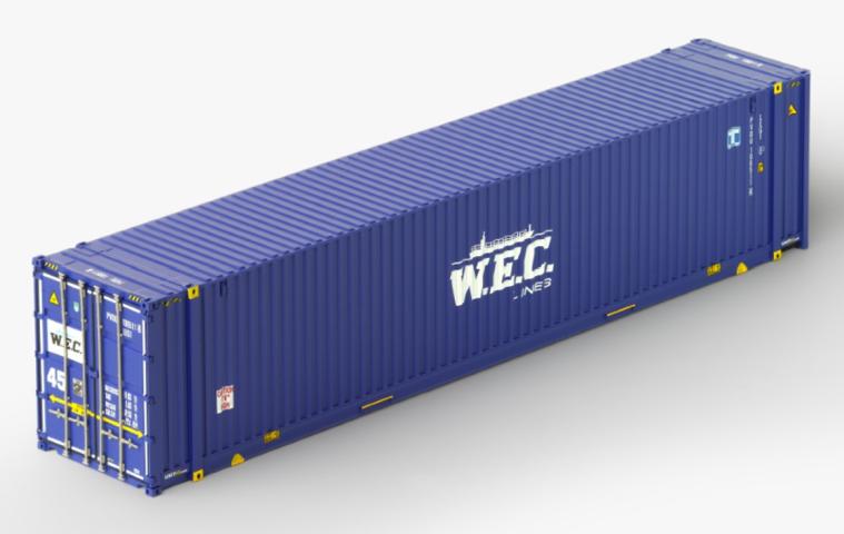 PT Trains 8510019 Container 45?HC  WEC  (PVDU1065114)