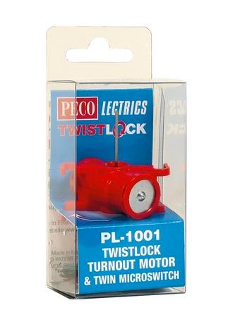 Peco PL-1001 TWISTLOCK TURNOUT MOTOR/SWITCH MACHINE-SOLENOID+MICROSWITCH