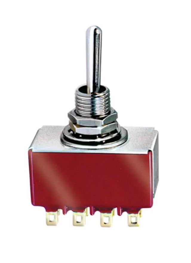 Peco PL-21 FOUR POLE DOUBLE THROW TOGGLE SWITCH - FOR SLE383F