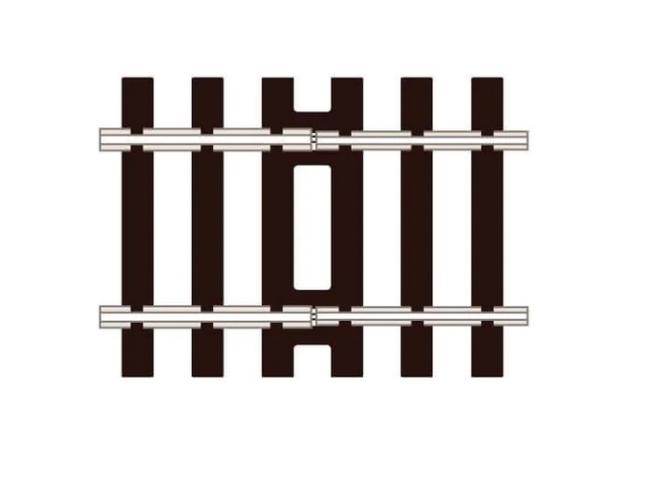 Peco SL-113 1/87 TRANSITION TRACKS C75/100 (4)