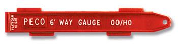 Peco SL-36 1/87 6FT WAY GAUGE
