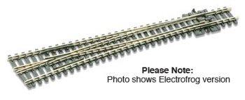 Peco SL-389 1/160 TURNOUT C80 LAR RAD LH INS