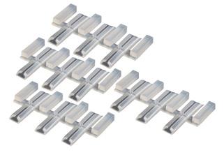 Peco SL-8311 SL-8311 Railverbinders, 1X24, geïsoleerd (voor code 83)