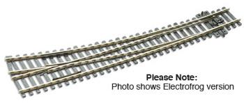 Peco SL-86 1/87 TURNOUT C100 CURVED LAR RAD RH INS