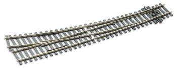 Peco SL-E186 1/87 TURNOUT C75 CURVED LAR RAD RH ELE
