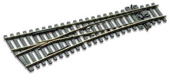 Peco SL-E192 1/87 TURNOUT C75 SM RAD RH ELE