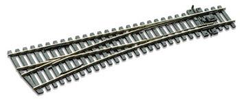 Peco SL-E196 1/87 TURNOUT C75 MED RAD LH ELE