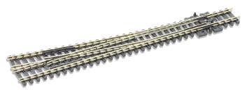 Peco SL-E388 1/160 TURNOUT C80 LAR RAD RH ELE