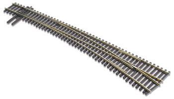 Peco SL-E8376 1/87 TURNOUT C83 CURVED #7 RH ELE