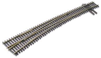 Peco SL-E8377 1/87 TURNOUT C83 CURVED #7 LH ELE