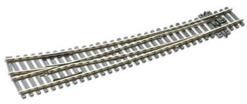 Peco SL-E86 1/87 TURNOUT C100 CURVED LAR RAD RH ELE