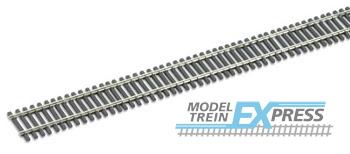 Peco SL8300 SL-8300 Flexibele rails, houten dwarsliggers, code 83, nikkelzilver rail