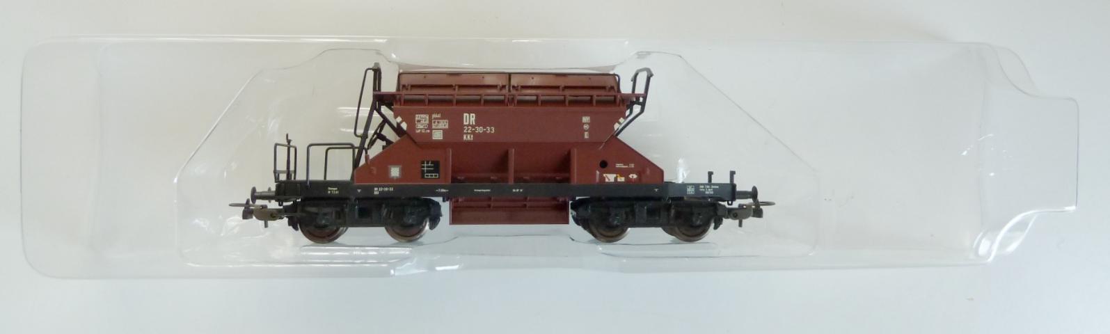 Piko gebruikt materiaal 54320 Sattelboden-Selbstentladewagen KKt 22, DR, Ep. III nieuw in doos