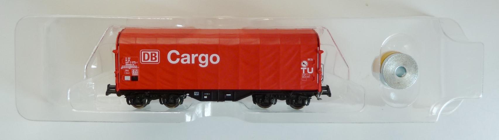 Piko gebruikt materiaal 58044.3 DB Cargo Schiebeplanenwagen z.g.a.n in doos
