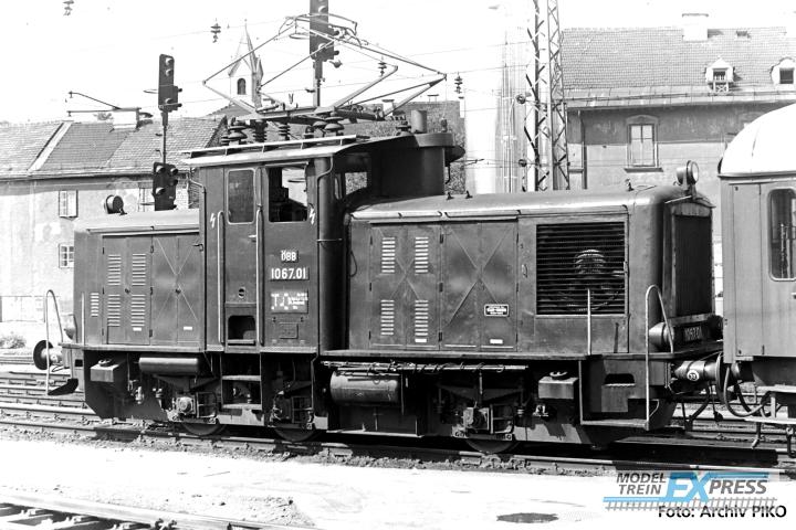 Piko 21042 E-Lok/Sound Rh 1067 grün ÖBB IV + PluX22 Dec.