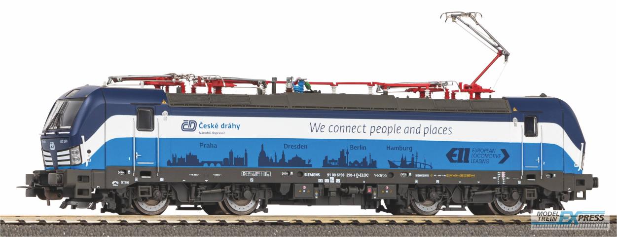 Piko 21689 ~E-Lok/Sound Vectron CD Prag-Berlin-Hamburg VI + PluX22 Dec.