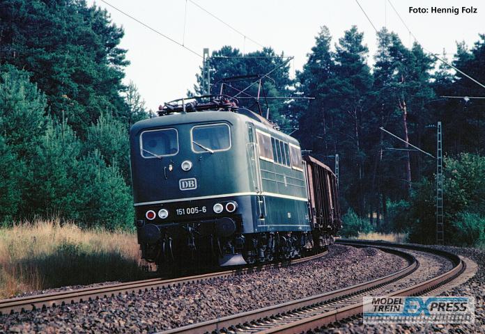 Piko 21704 E-Lok BR 151 grün DB IV + DSS PluX22