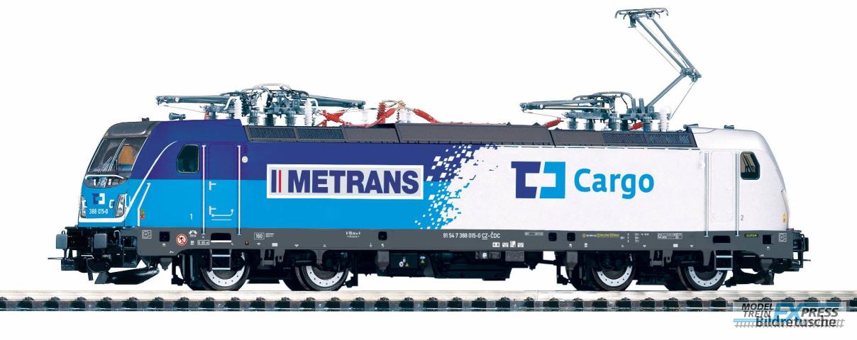 Piko 21720 E-Lok/Sound BR 388 Metrans Cargo VI + PluX22 Dec.
