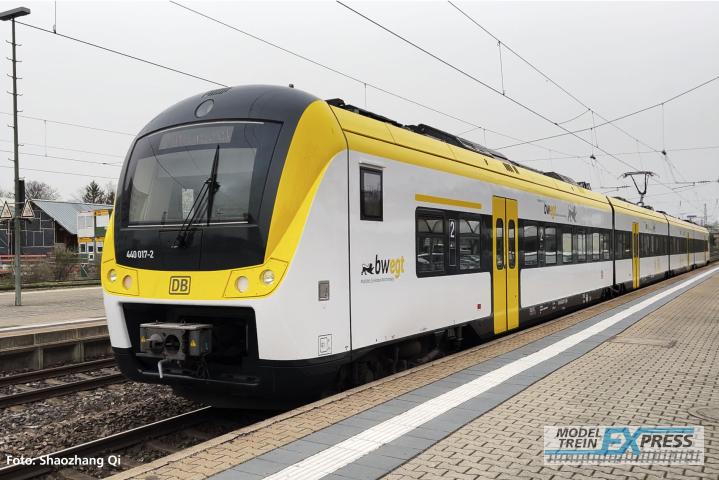 Piko 21753 E-Triebzug/Sound BR 440 bwegt DB AG VI + 8pol. Dec.