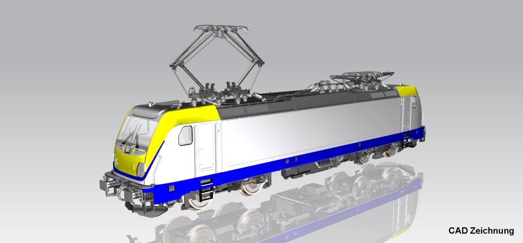 Piko 21798 E-Lok/Sound BR 187 SNCB VI + PluX22 Dec.