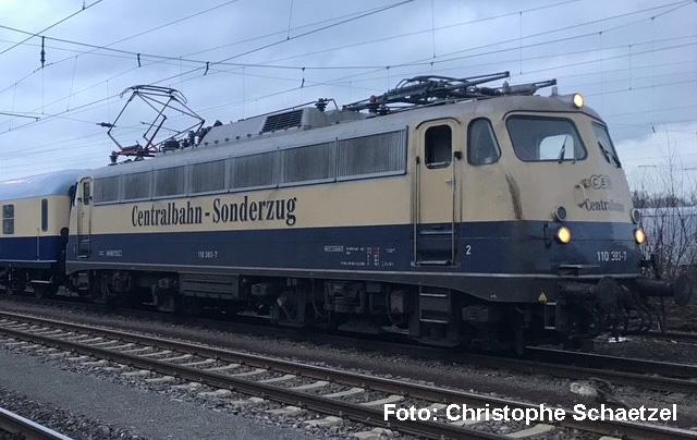 Piko 21829 ~E-Lok/Sound 110 383-7 Centralbahn Ep. VI + PluX22 Dec.