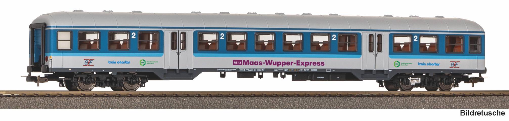 Piko 23604 Personenwg. n-wg. 2. Kl. Maas-Wupper-Express GFF VI