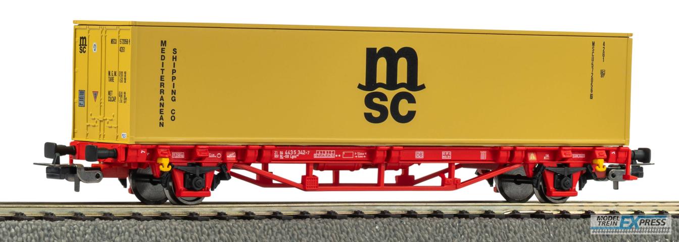 Piko 27726 Containertrgwg. MSC NS V 1x40"