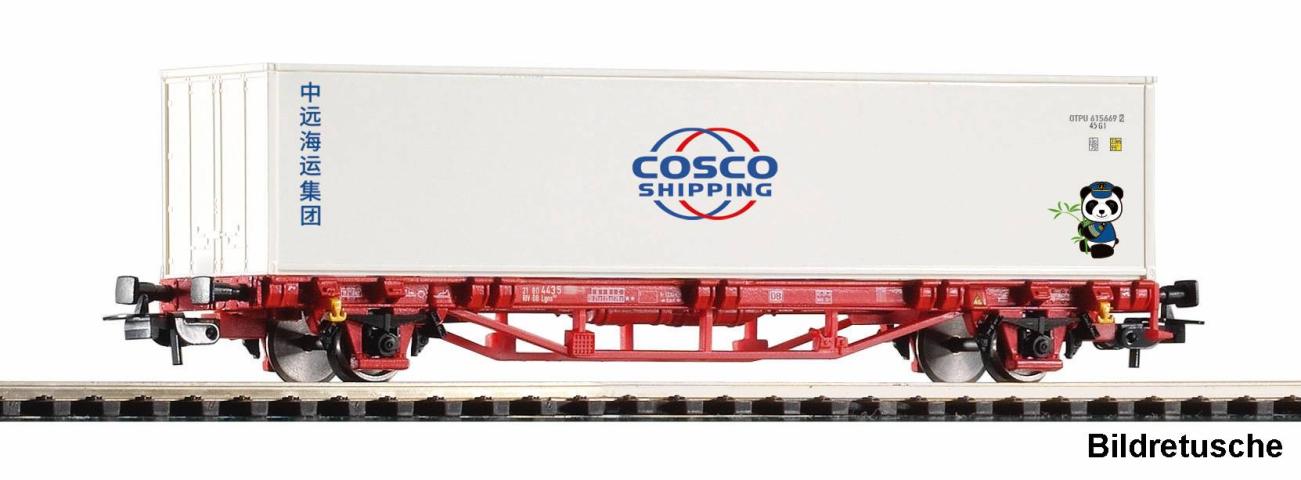 Piko 27749 Containertragwg. Lgs DB AG  Cosco Container 40`` mit Panda VI