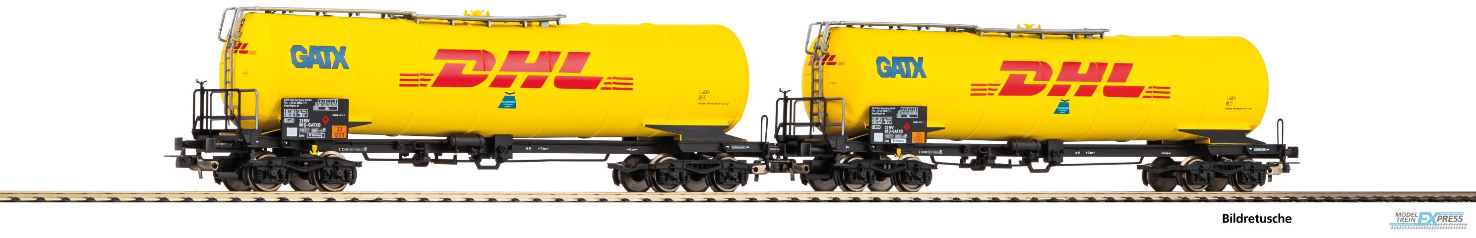 Piko 28305 2er Set Knickkesselwagen DHL DB AG Ep. V
