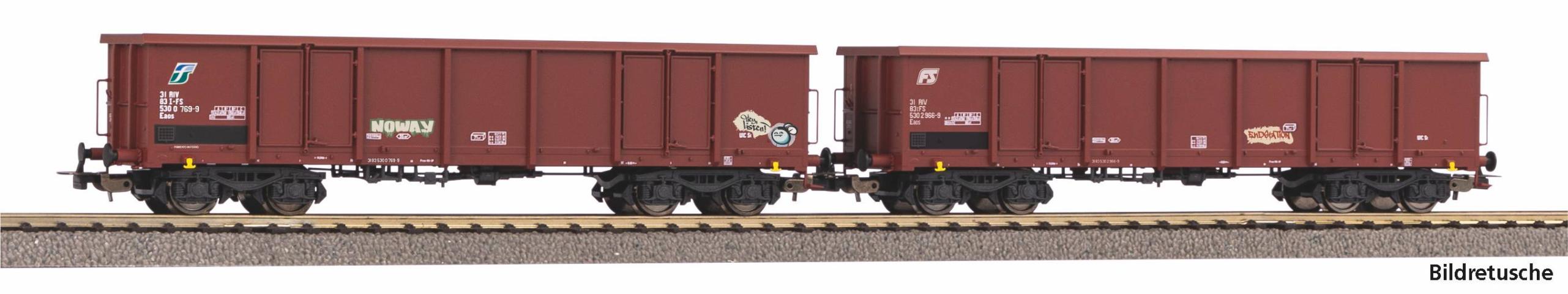Piko 28310 2er Set Eaos mit Graffiti FS V