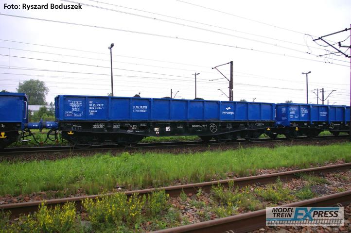 Piko 28313 2er Set Off. Güterwg. 401Zb PKP Cargo VI
