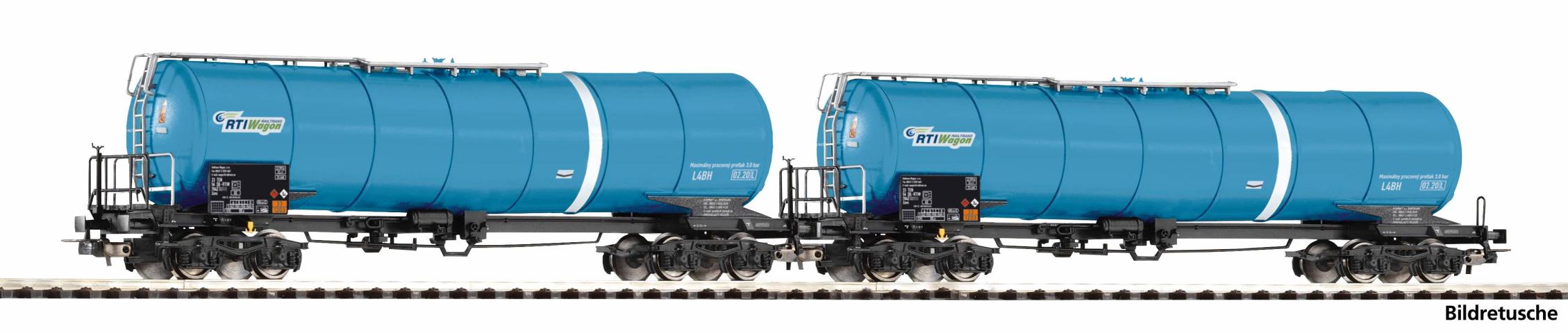 Piko 28343 2er Set Knickkesselwg. RTI VI