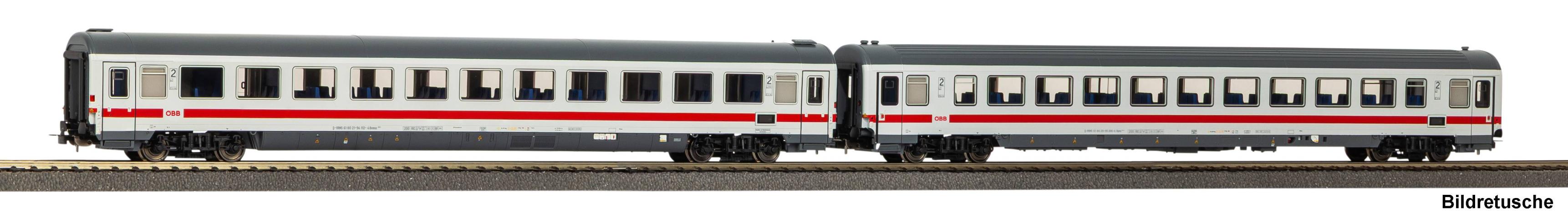 Piko 28348 2er Set Personenwg. IC 2. Kl. ÖBB VI