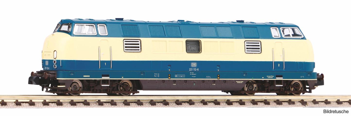 Piko 40512 N-Diesellok BR 221 blau beige DB IV + DSS Next18