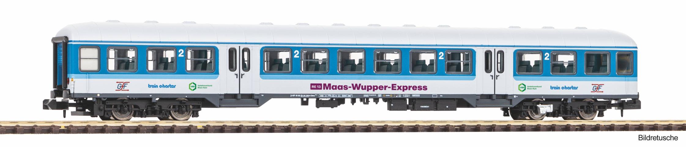 Piko 40654 N-Personenwg. n-wg. 2. Kl. Maas-Wupper-Express GFF VI