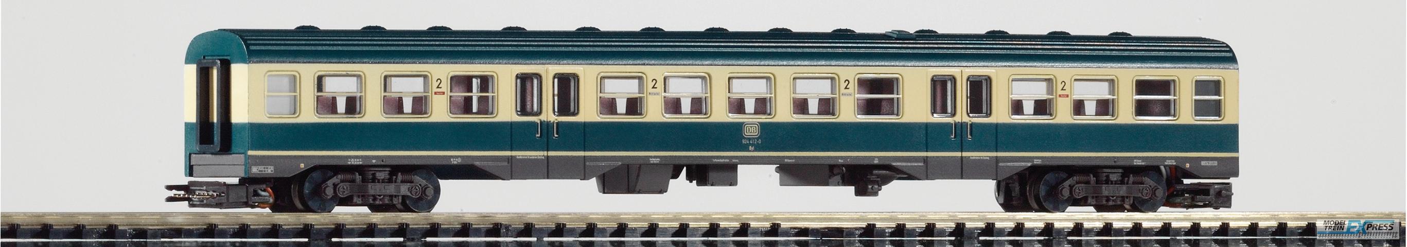 Piko 40691 N-Zwischenwagen 624 blau/beige DB IV