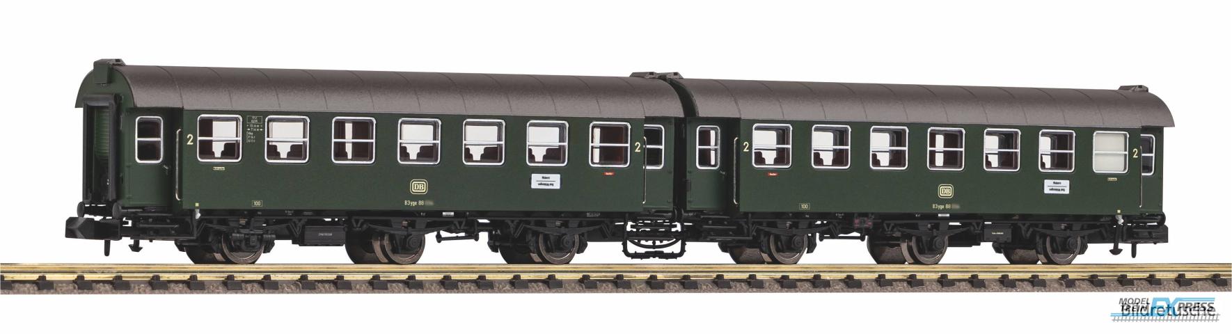 Piko 40764 N-2er Set Umbauwg. B3yg + B3yg DB IV