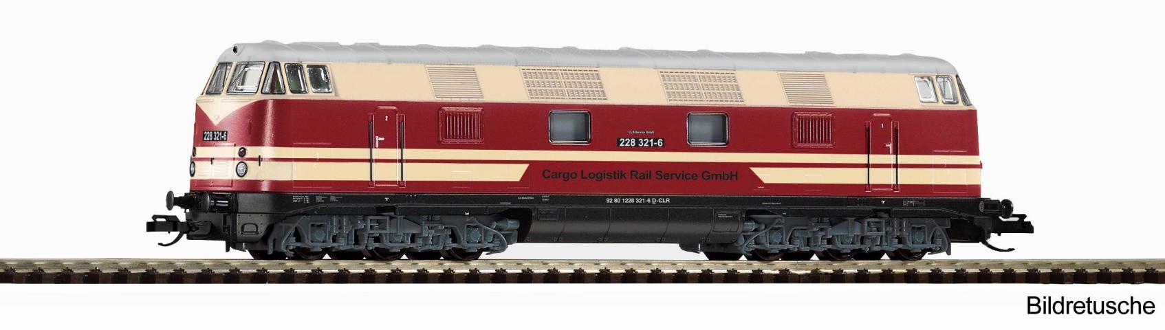 Piko 47287 TT-Diesellok BR 228 Cargo Logistik VI + DSS PluX16
