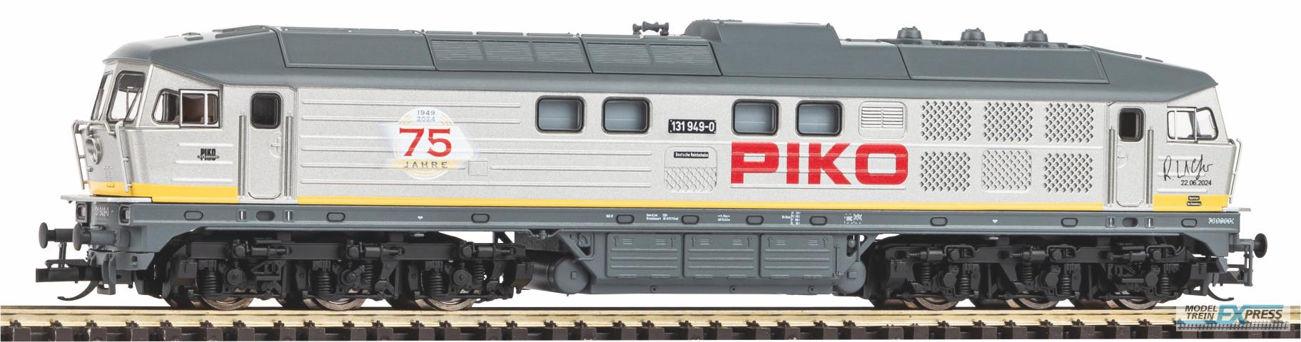 Piko 47330 TT-Diesellok BR 131 PIKO Jubiläum + DSS PluX16
