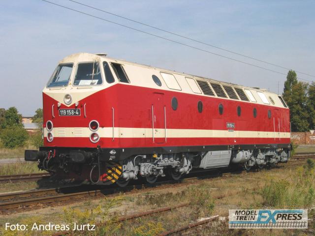 Piko 47351 TT-Diesellok BR 119 Museum DB AG, Spitzenlicht unten VI + DSS PluX16
