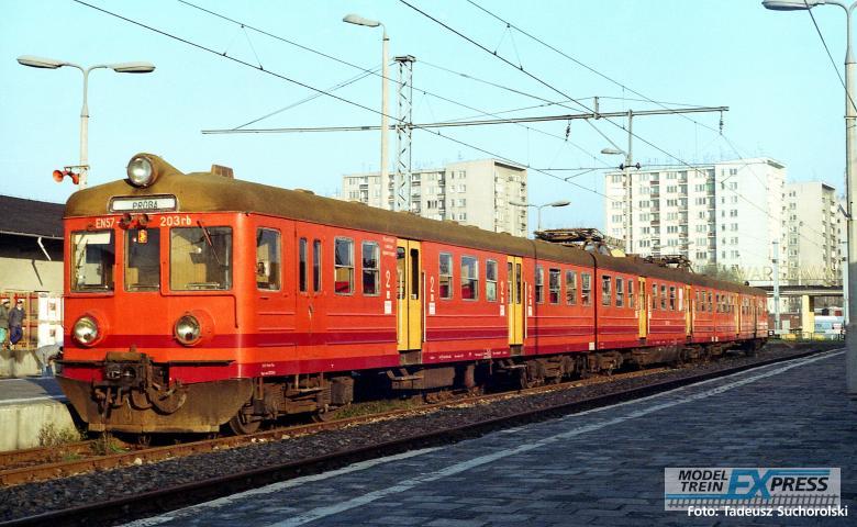 Piko 51463 E-Triebzug/Sound EN57 PKP V + PluX22 Dec.