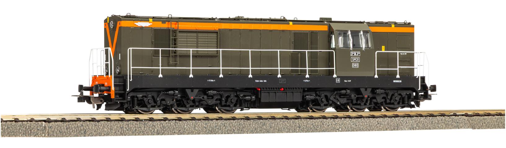 Piko 52312 Diesellok SM31 PKP IV + DSS PluX22