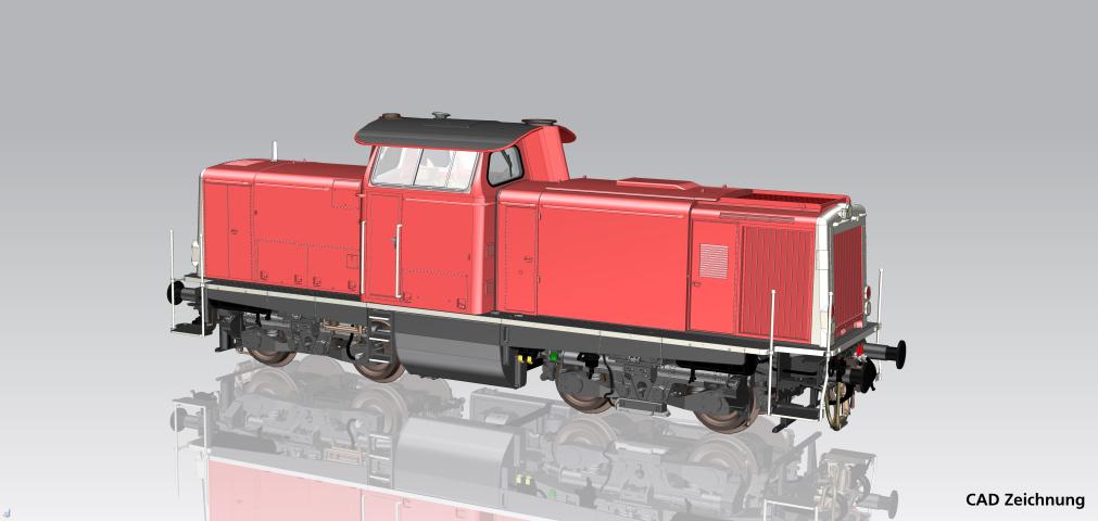 Piko 52338 ~Diesellok/Sound BR 213 orientrot DB AG V + PluX22 Dec.
