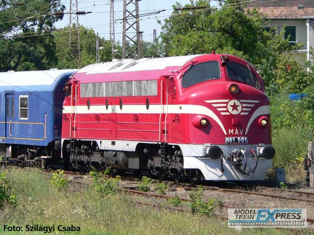 Piko 52509 ~Diesellok/Sound BR M61 NoHAB MAV IV + PluX22 Dec.