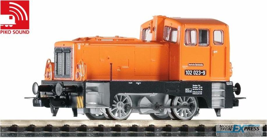 Piko 52545 ~Soundlok/ Diesellok BR 102 DR IV, orange